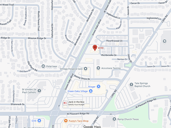 Map to The Seibert Law Firm